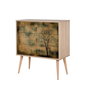 Hanah Home Cómoda Trio - 729 Roble Sonoma
